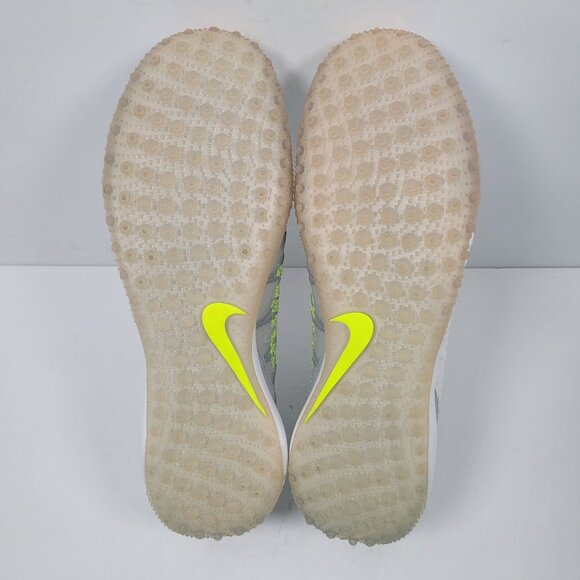 Nike Alpha Huarache 7 Pro TF Lax Men's White Gray Shoes CJ0235-101 US Sz 12 NWB - Picture 9 of 10